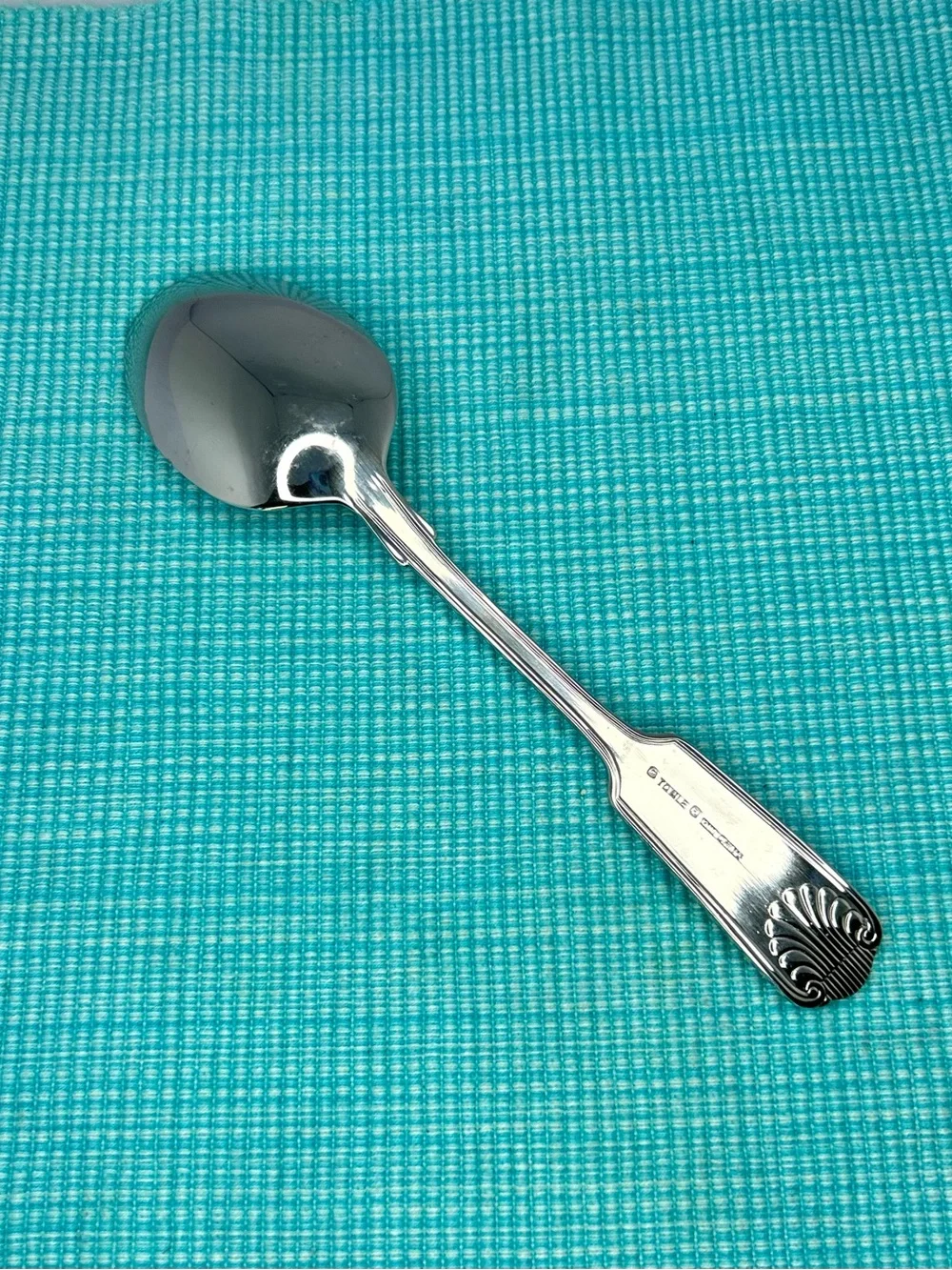 Vintage Towle 18/10 London Shell Stainless Steel Serving Spoon China ECU